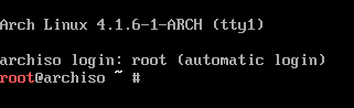 Arch Linux boot